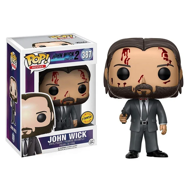 Funko pop Ограниченная серия Чейз #387 Джон фитиль виниловая кукла экшн Фигурки