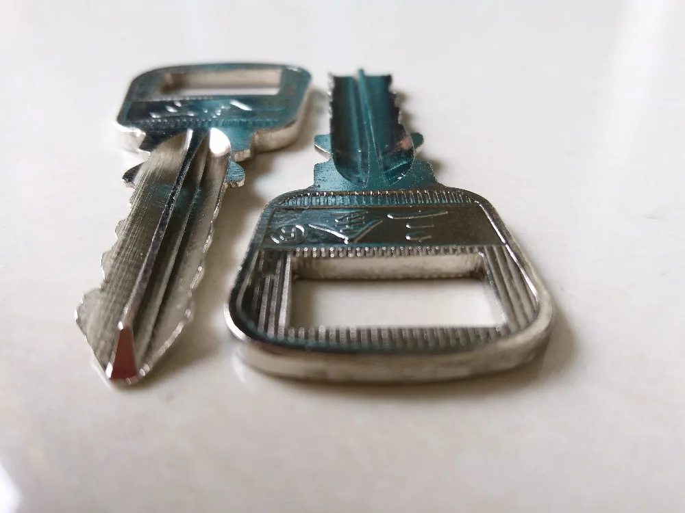 5 шт./лот пустые ключи для дома полукруглые заготовки ключей сейф ключ гаражного