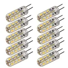 10x G4 1W 2W 3W 2448SMD3014 SMD 2835 LED Ampoule Blanc Chaud (2800-3200K) LED bulb light 150-180LM  led light DC12V 360 Degree