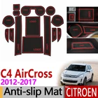 Противоскользящие коврики для ворот, резиновые подставки для Citroen C4 AirCross 2012, 2013, 2014, 2015, 2016, 2017, аксессуары наклейка на автомобиль, 14 шт.
