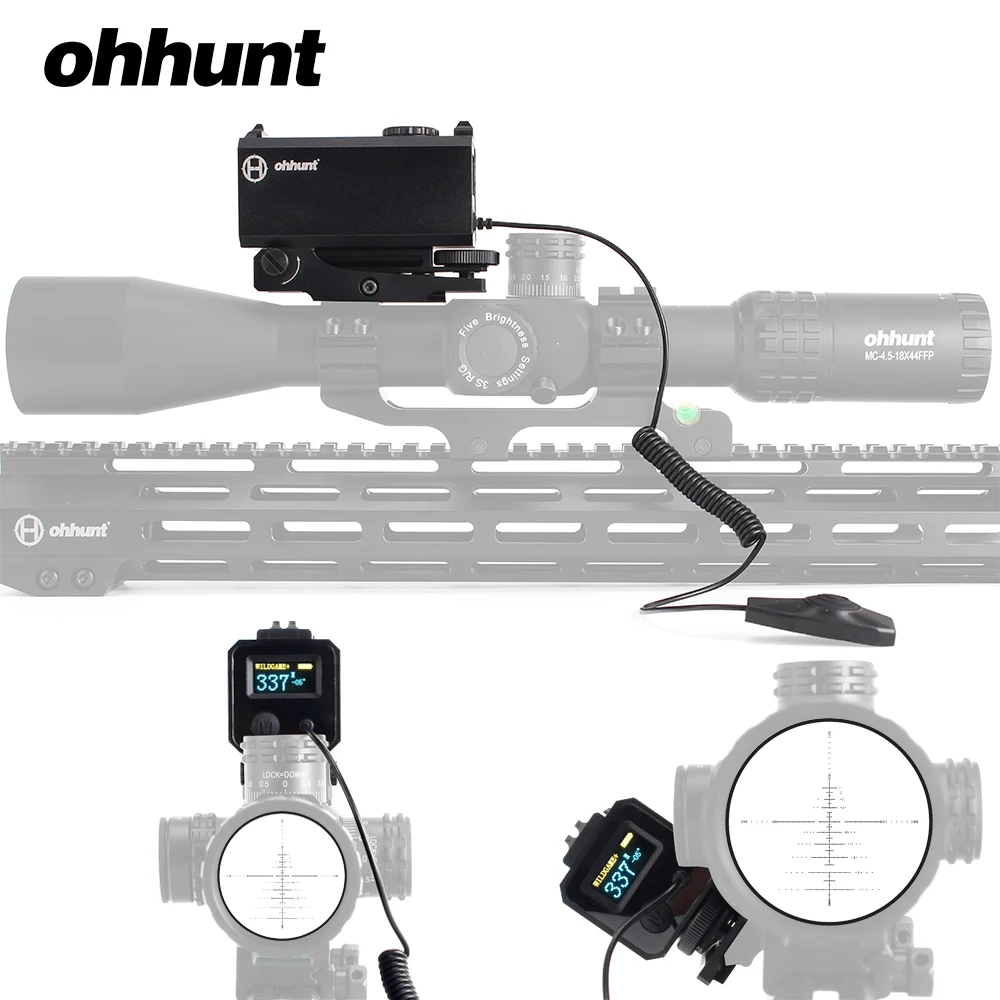 Ohhunt 5 700 м мини лазерные дальномеры тактическая винтовка для охоты прицел с Picatinny