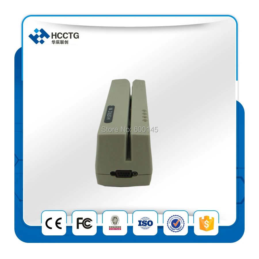 2016 портативный мини RS232 Hi/Lo-co 3 трека Ручной Смарт MSR206 usb Считыватель магнитных