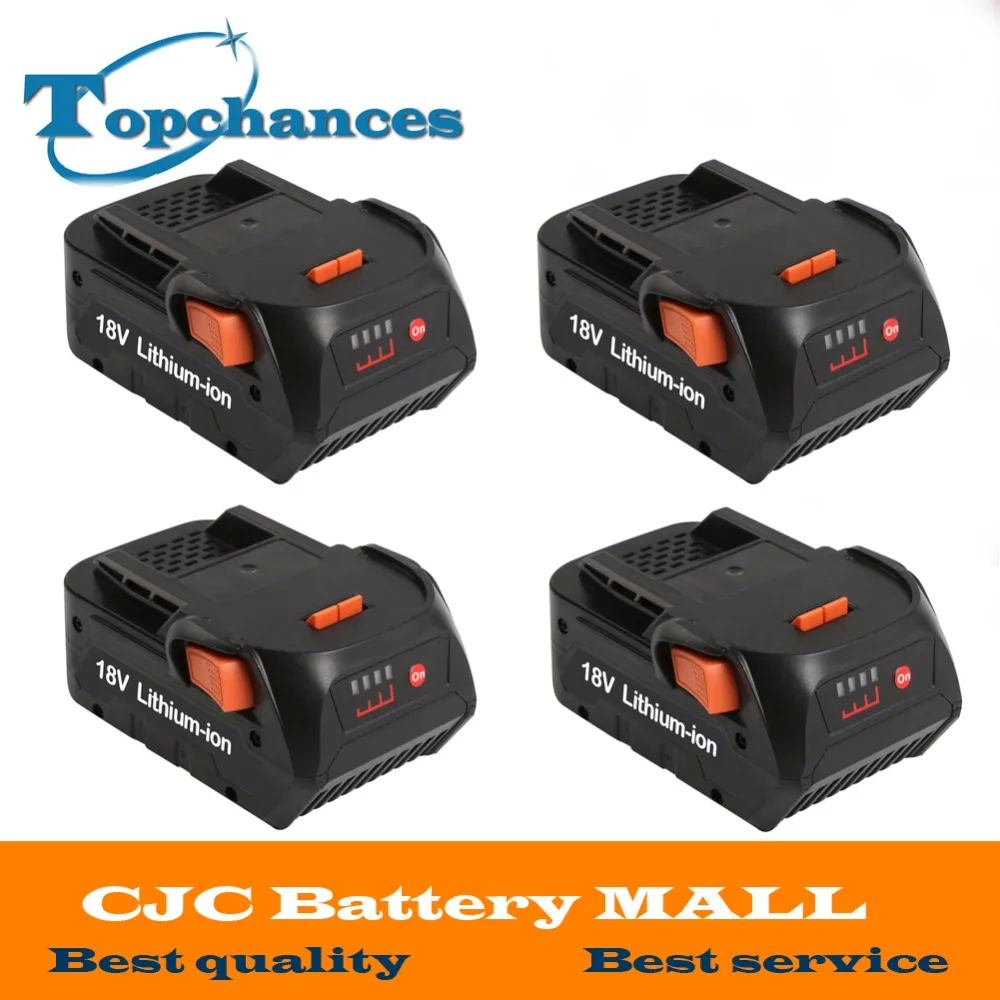 4 шт. литий ионный аккумулятор для электроинструмента 4000 мАч 18 в|battery for|battery for