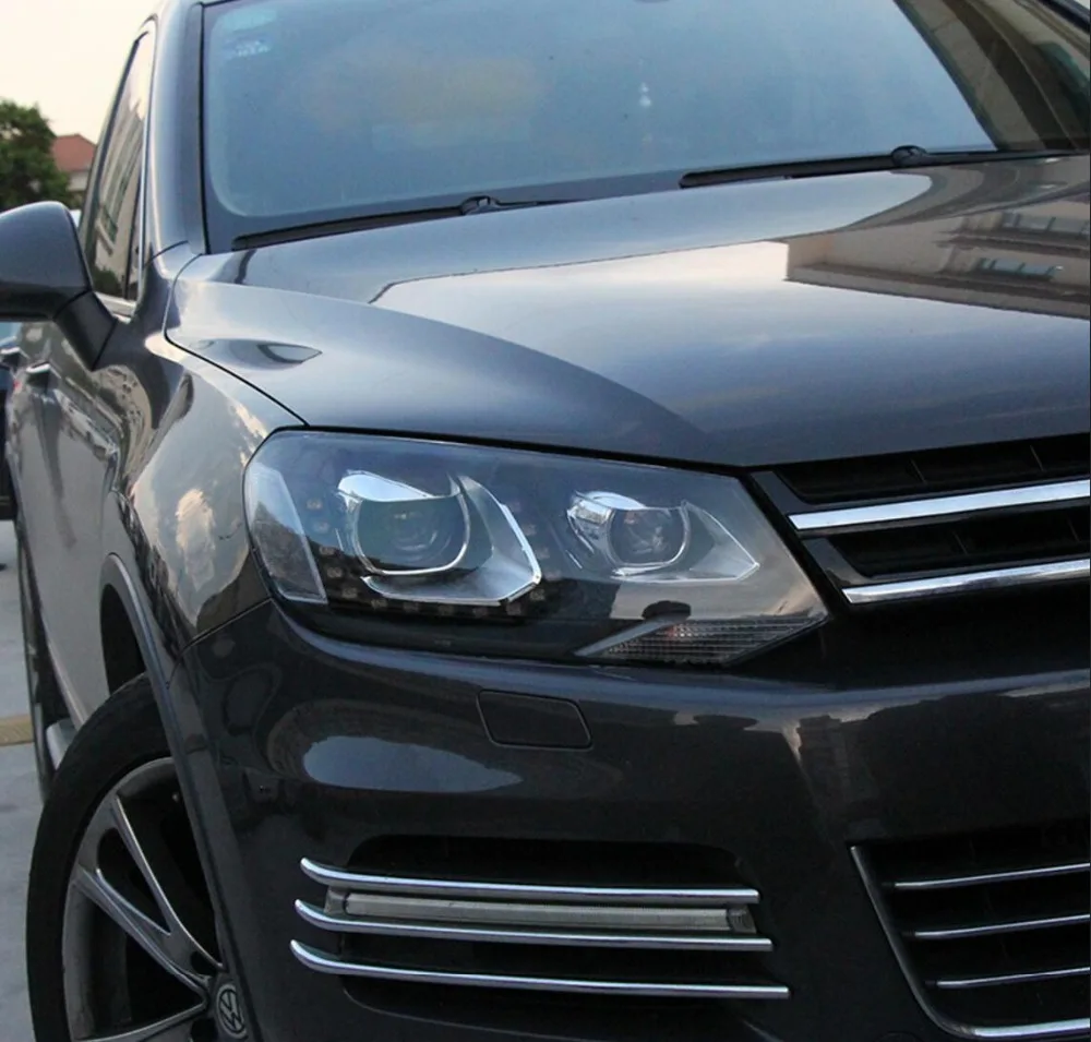 Светодиодные фары для VW Touran 2011 2014 Автомобильные светодиодные двойные ксеноновые