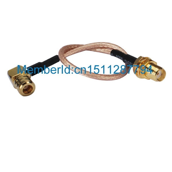 Новое поступление 2015, разъем SMA к разъему SMB RA, коаксиальный кабель RG316 15 см