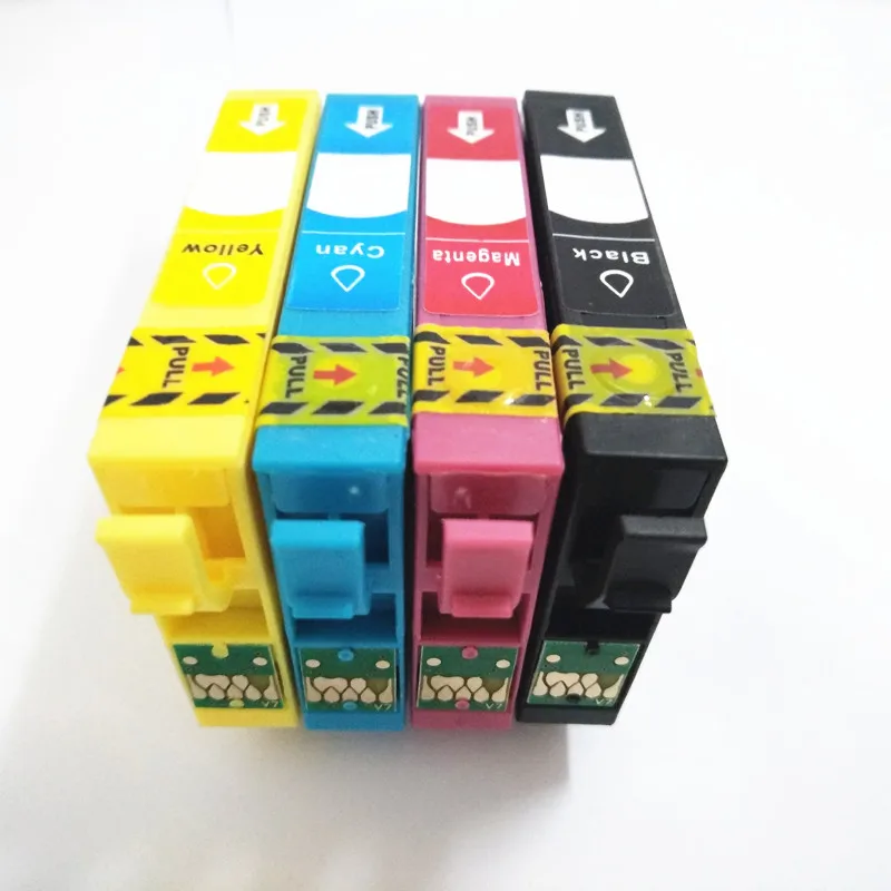 Чернильный картридж vilaxh T1711 для Epson T1714 Stylus XP33 XP103 XP203 XP207 x10 xp11 |Чернильные