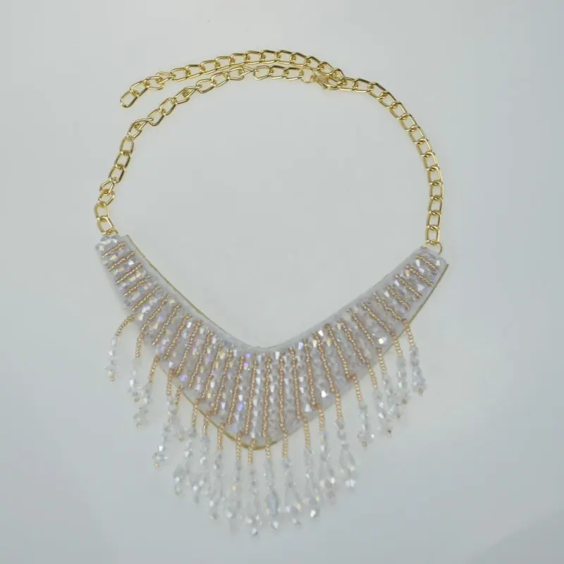 Новое маленькое ожерелье-чокер ручной работы и Модные Этнические ожерелья