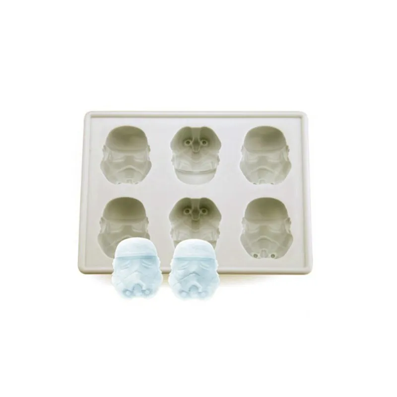 1 шт. силиконовые лего Звездные войны Замораживания Лоток с формой для кубиков