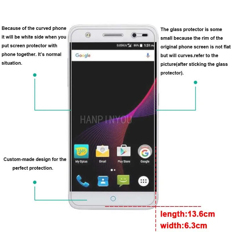 10 шт./лот для ZTE Blade V7 Lite V7lite 5 0 дюйма новинка твердость 9H 2.5D ультратонкая