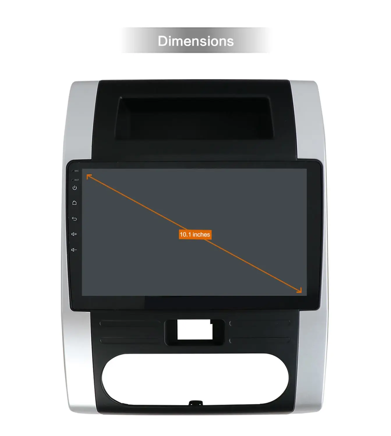 Автомагнитола PX6 4G + 64G мультимедийный DVD видео плеер навигация GPS Android 10 для Nissan X