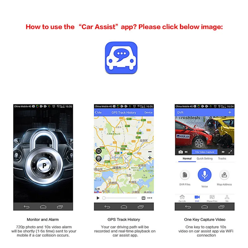 Универсальный 4 г регистраторы Видеорегистраторы для автомобилей Wi Fi GPS Камера ADAS