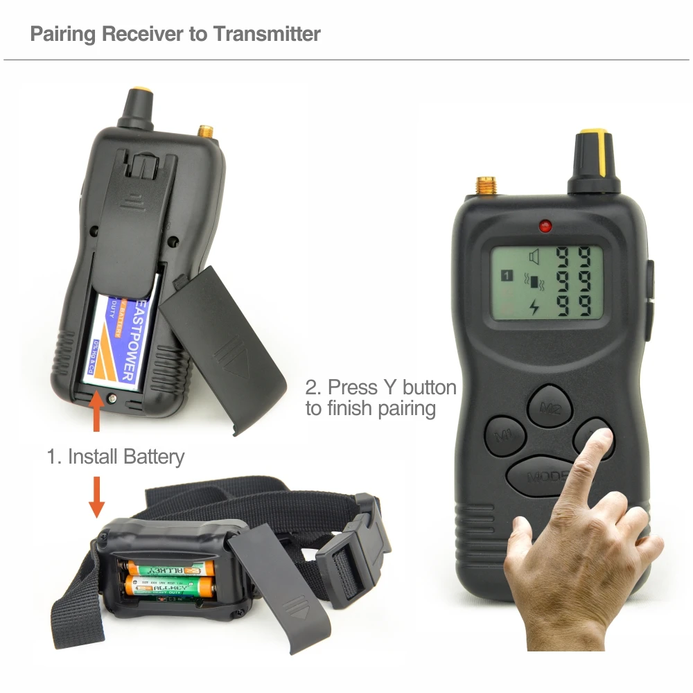 Водонепроницаемый ошейник для собак с дистанционным управлением|dog trainer|dog training