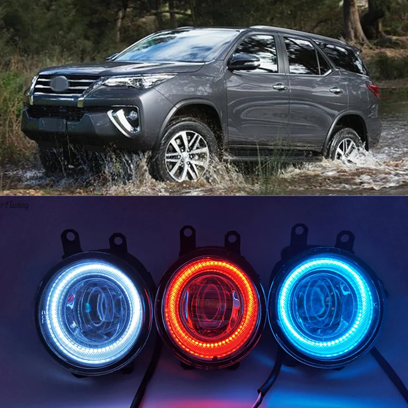Автомобильная проблесковая 2 шт. светодиодный Ангельские глазки туман