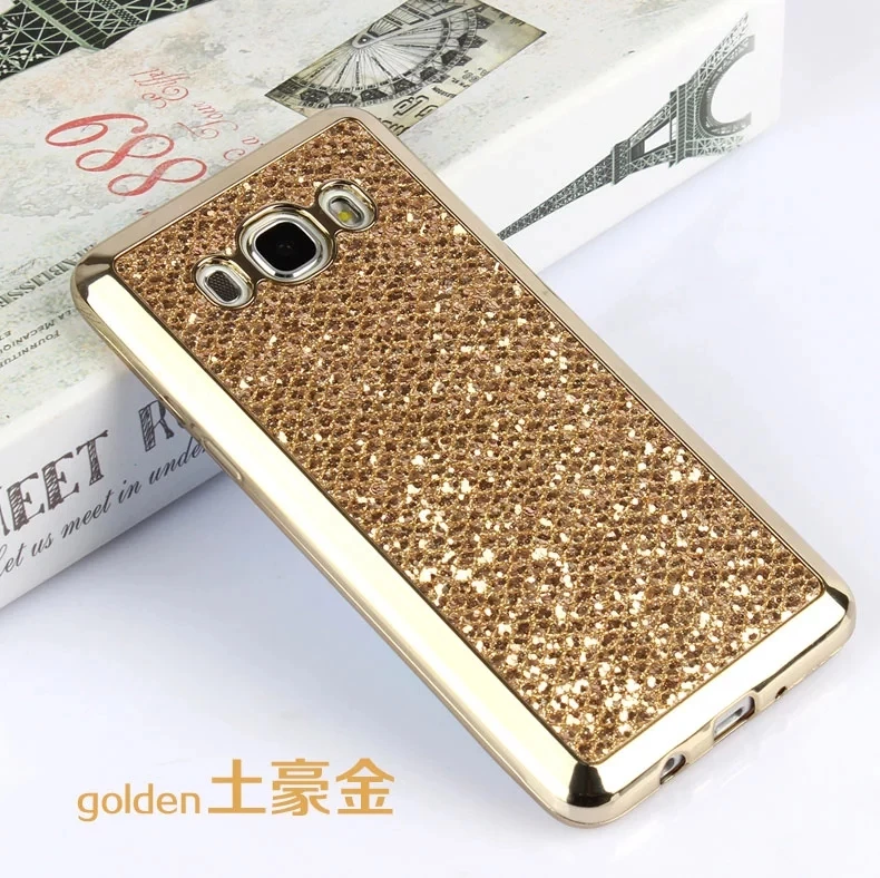 Роскошный блеск Bling ТПУ чехол для Samsung Galaxy J2 J1 Ace J3 J5 J7 2016 J120 j510 j710 core Prime g360 дуэта i9082