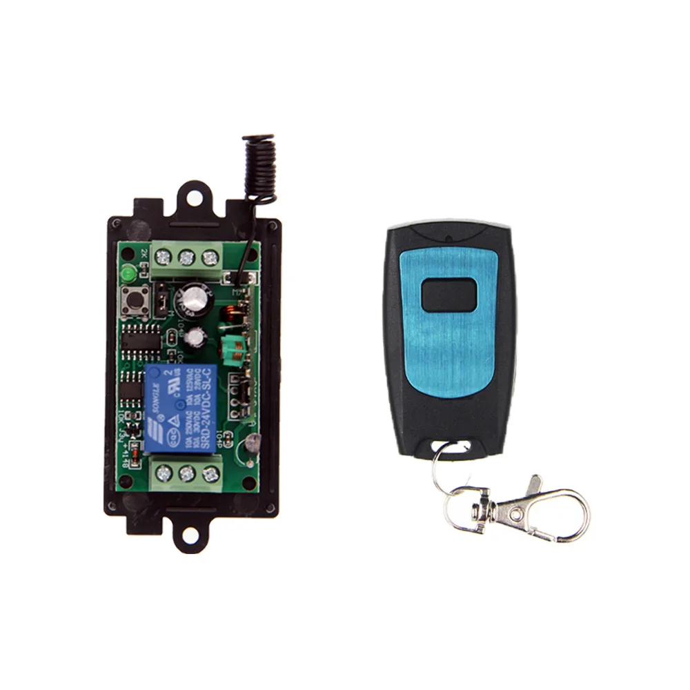 DC 9V 12V 24V 1 CH 1CH RF Wireless переключатель системы дистанционного управления 315/433 MHz