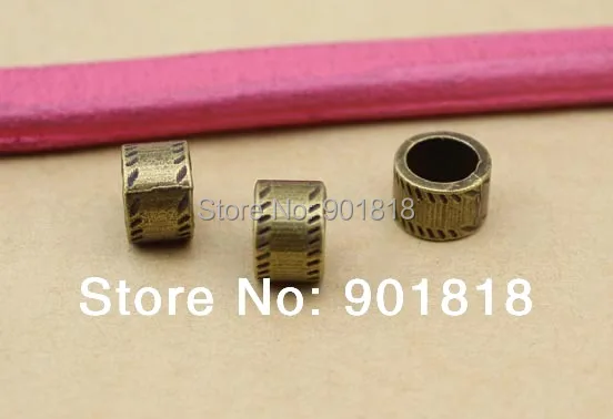 Европейские шарики бронзового цвета для европейских браслетов 20 шт./пакет