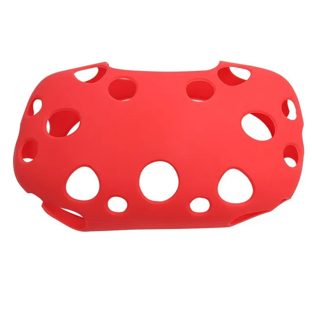 Helmet Case Red Силиконовый чехол для ручки контроллера, защитный чехол для htc Vive VR, противоскользящий противоударный корпус для htc Vive, гарнитура VR, доступ к играм - Цвет: Helmet Case Red