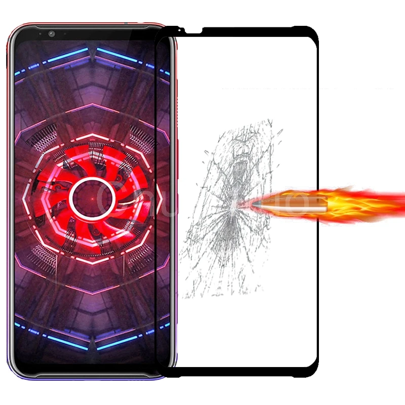 Защитные пленки с полным покрытием экрана для ZTE Nubia Red Magic 3 устойчивая к царапинам