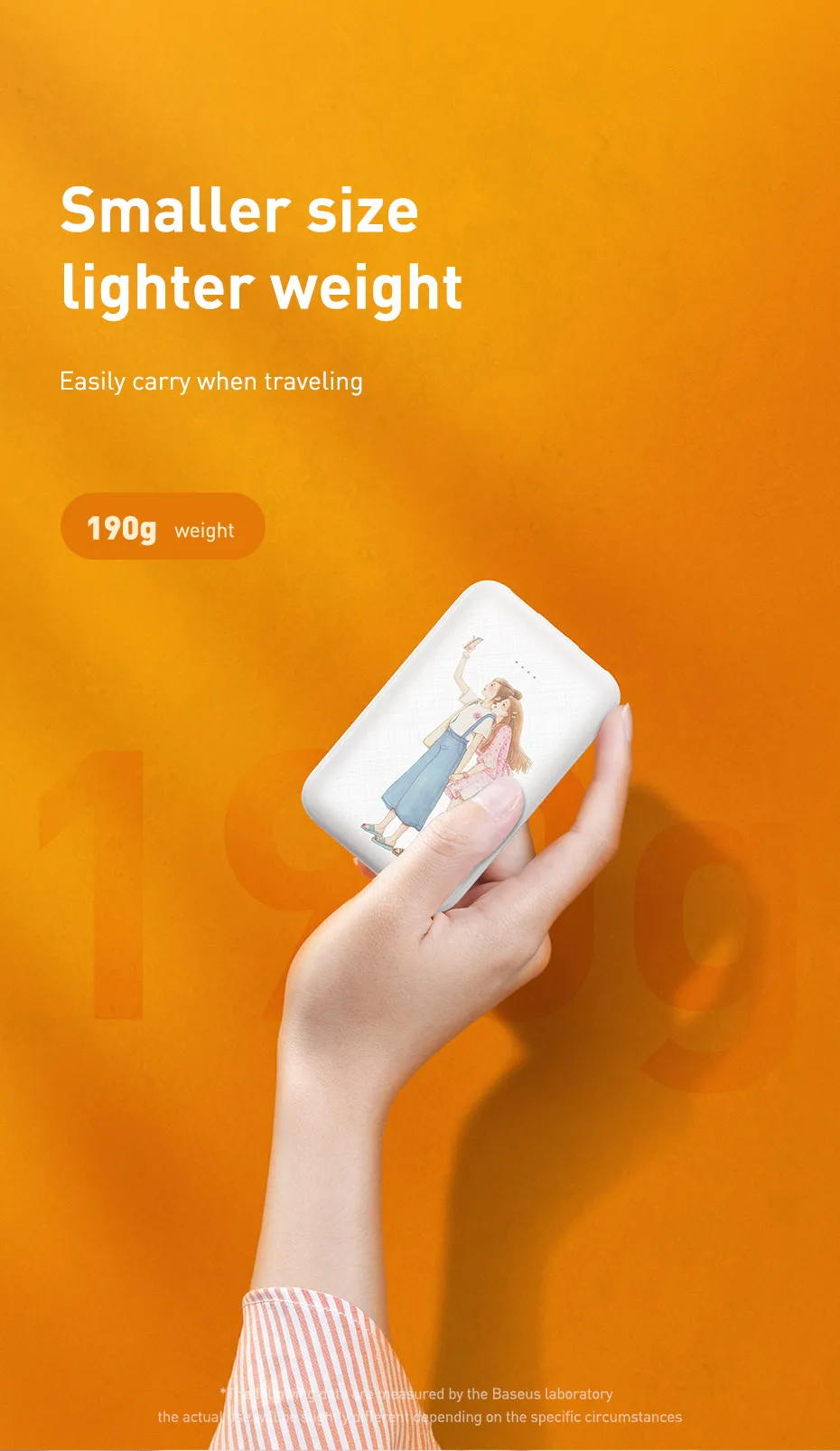 Baseus милый внешний аккумулятор 10000 мА/ч для iPhone Xs Max samsung huawei мини внешний аккумулятор быстрая зарядка портативное Внешнее зарядное устройство