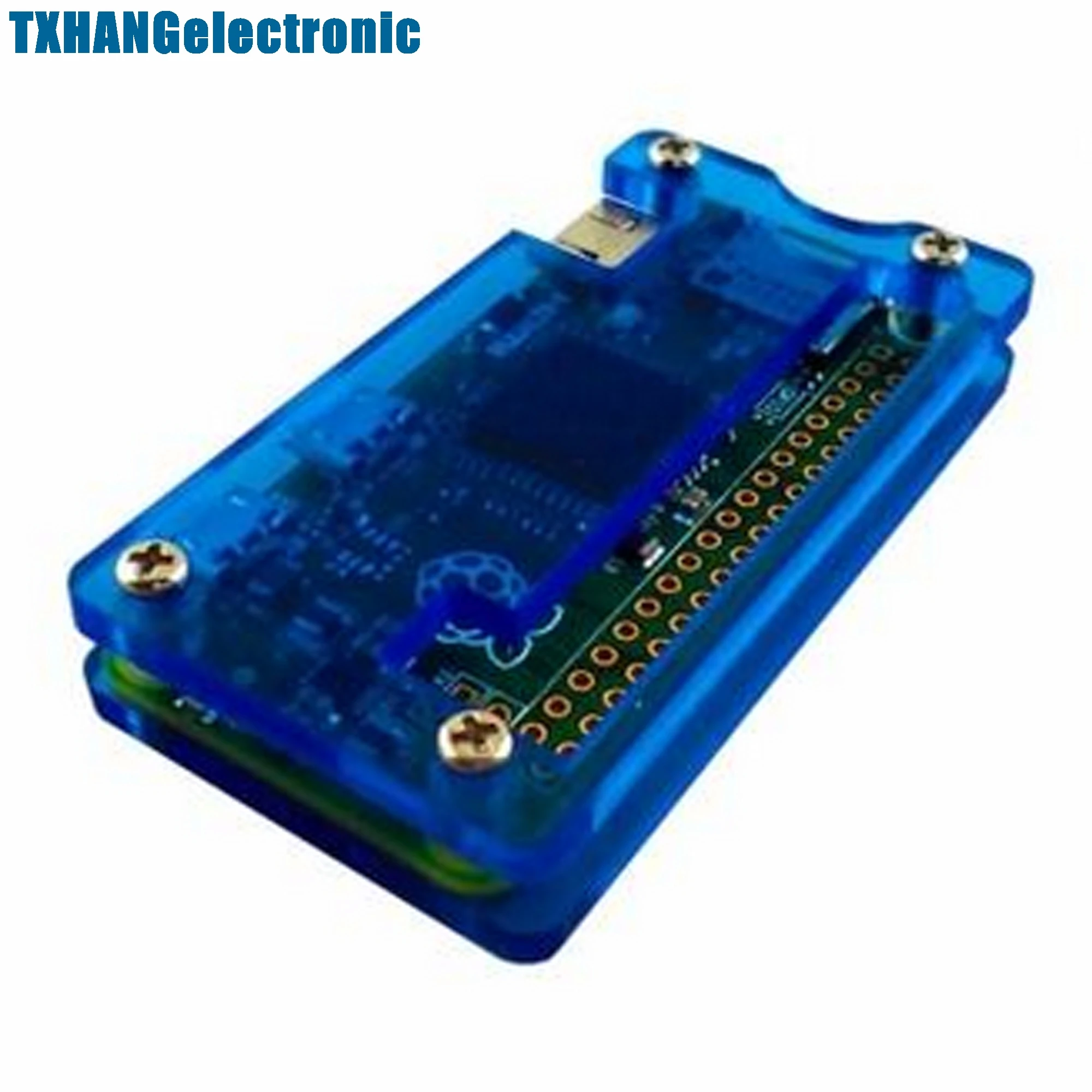 Защитный чехол для Raspberry Pi Acrylic Zero|raspberry pi|box boxbox blue |