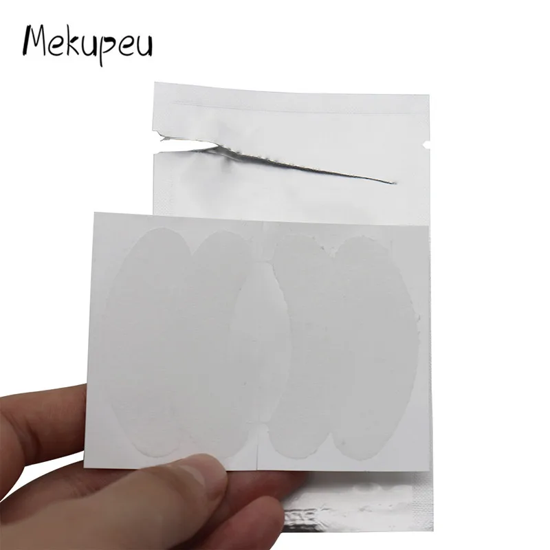 10 упаковок супер тонкие накладки для глаз бумажные патчи ресниц наращивания