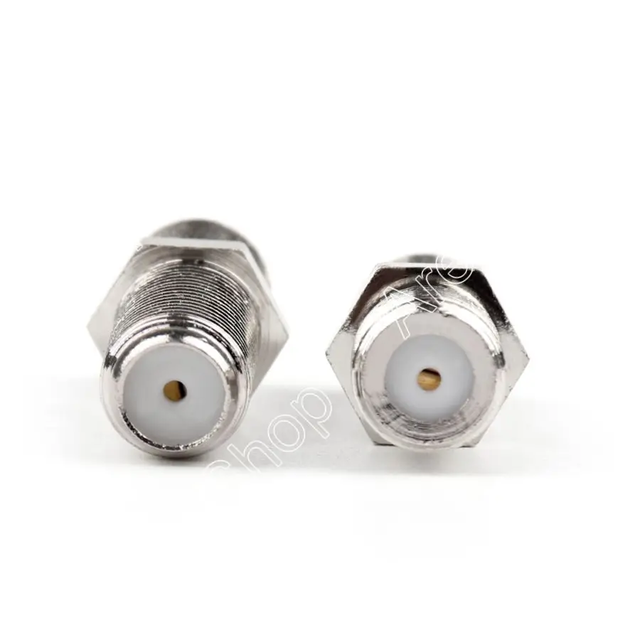 Гнездовой коннектор для коаксиального кабеля areyourstore F/F переходник RG6 RG59 W|connector