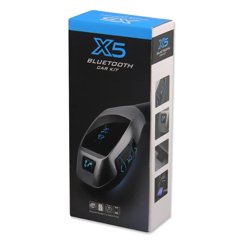 Новый 12V 24V ЖК дисплей Дисплей Bluetooth автомобильный набор FM передатчик свободные
