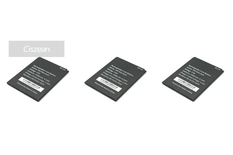 Запасной аккумулятор для смартфона Ciszean PSP 7501 DUO 2500 мАч Prestigio Grace R7 x 3 шт.|battery for|battery