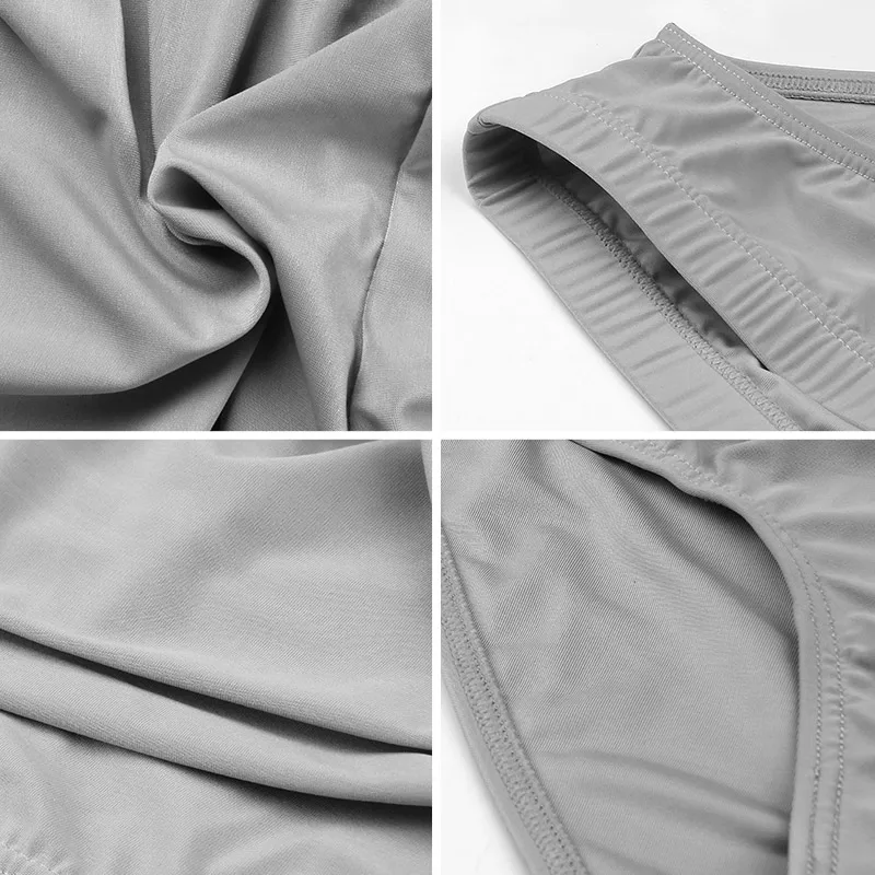 Мужское нижнее белье PINKY SENSON мягкие шелковые трусы одежда для дома PS502|mens underwear