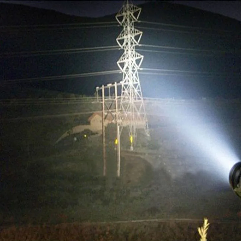 

HID Xenon Flashlight 85W Spotlight Xenon Light 8500 Lumens Tail Light Black Aluminum Alloy HID Flashlight torch