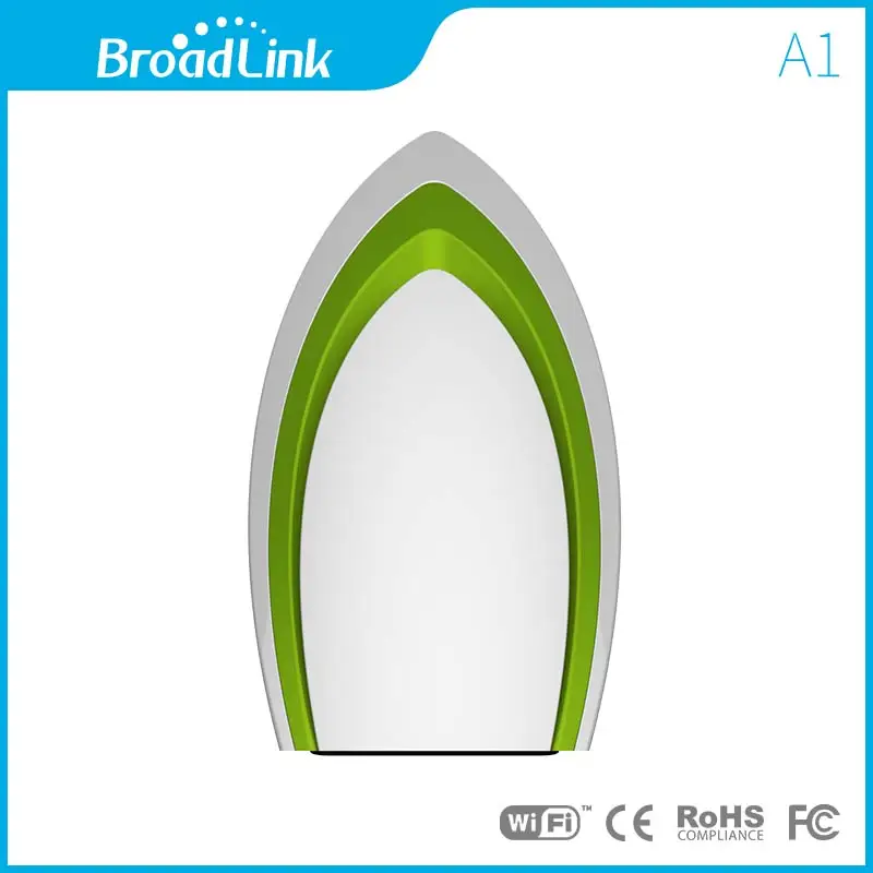Broadlink A1 E-Air Quality Detector Filter Testing Air Humidity PM2.5 Remote Control by WIFI/Infrared Home Automation EU plug |