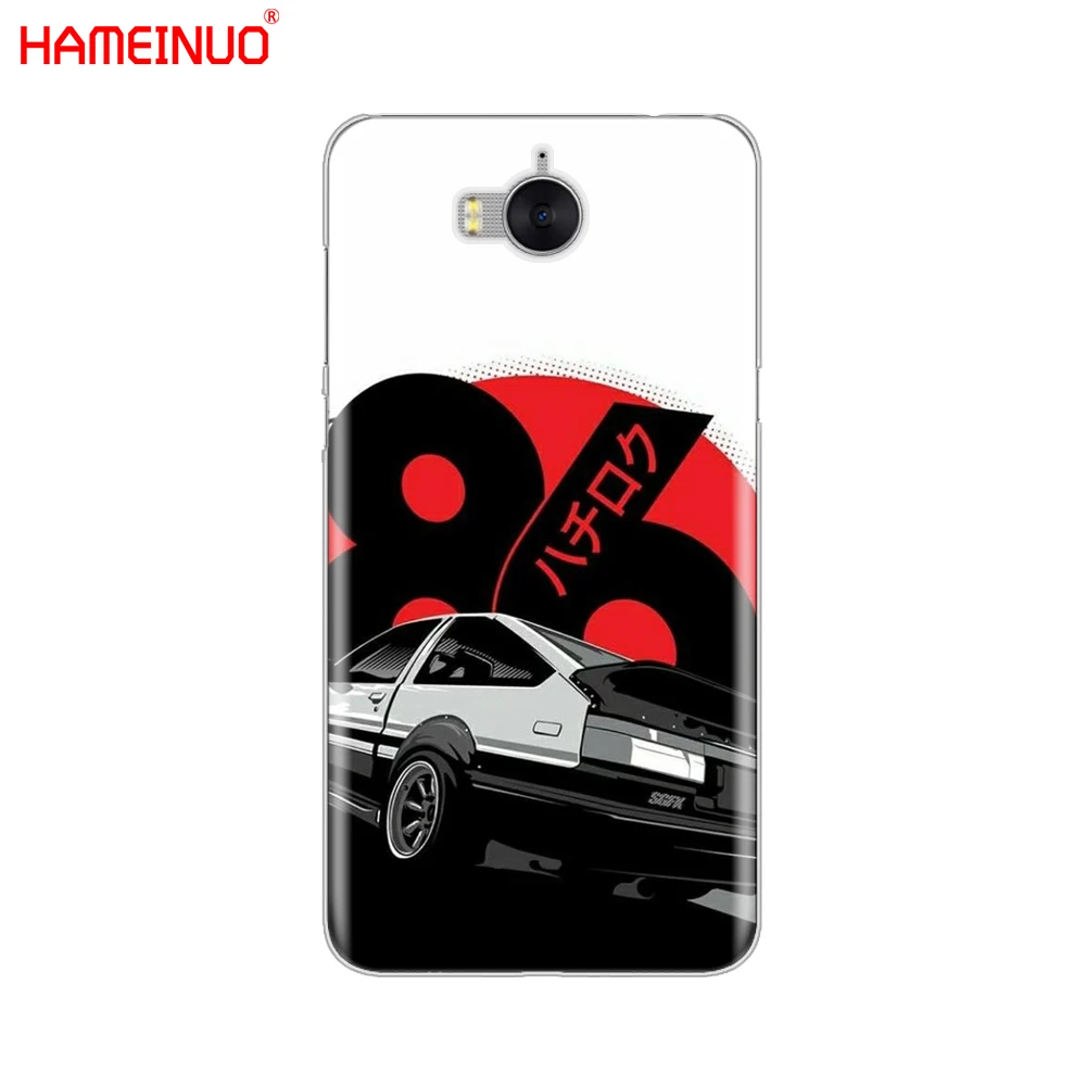 HAMEINUO AE86 Initial D чехол для сотового телефона huawei honor 3C 4X 4C 5C 5X 6 7 Y3 Y6 Y5 2 II Y560 2017|Бамперы| |