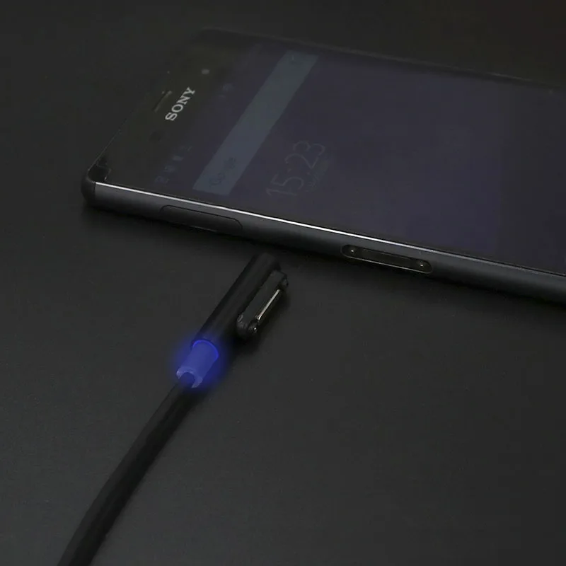Для sony USB магнитное зарядное устройство USB адаптер Магнитный зарядный кабель для sony Xperia Z3 L55t Z2 Z1 Compact XL39h