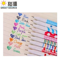 colorful gel pen 10pcs per set 2set per pack high quality assorted color for drawing and marking free shipping