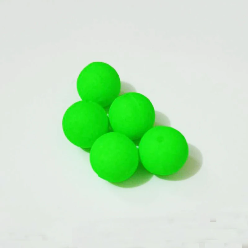 Green 50 шт./лот диаметр 8 мм рыболовные плавающие поплавок Дрифт мяч пенопласт индикатор рыболовные аксессуары - Цвет: Green