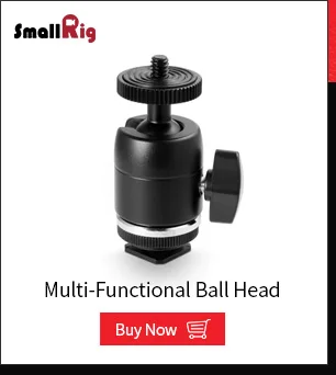 SmallRig камера Видео Ручка Стабилизатор универсальная деревянная ручка с холодным башмаком крепление и 1/4 3/8 резьбовые отверстия 2093