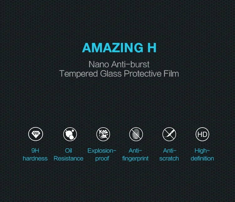 Защитное стекло для экрана NILLKIN Amazing H/H+ PRO 9H для samsung galaxy a80 версия