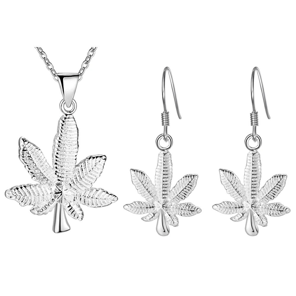 Новый набор украшений с растениями уникальный дизайн Vashiria модный посеребренный