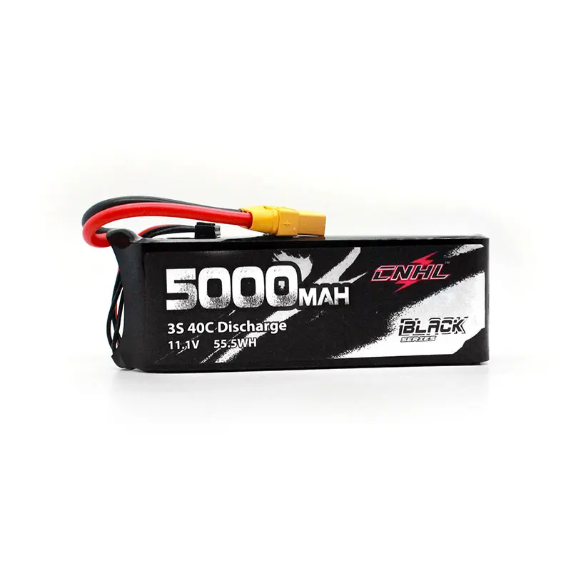 Литий-полимерная батарея CNHL Black Series 5000mAh 3S 11 1 V 40C | Игрушки и хобби
