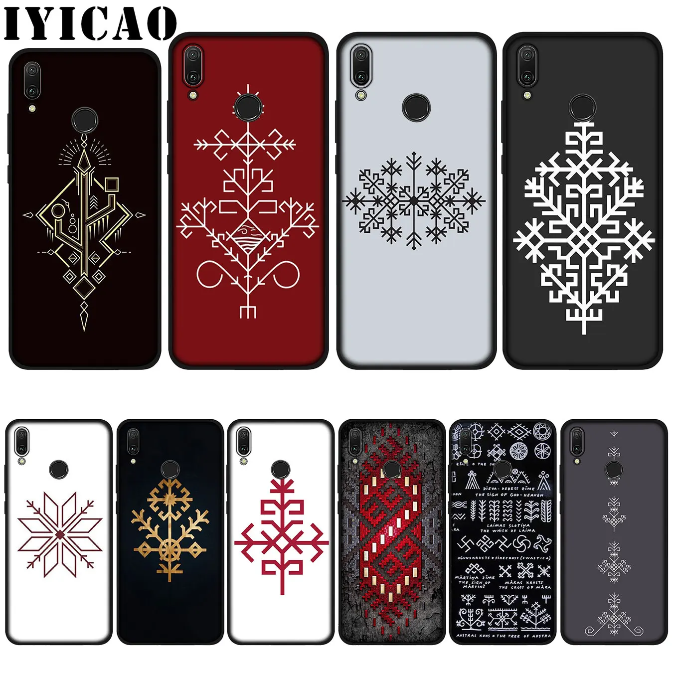 IYICAO популярный мягкий чехол для Huawei P20 Pro P10 P8 P9 P30 Lite Mini 2017 P Smart 2019 Латвийский