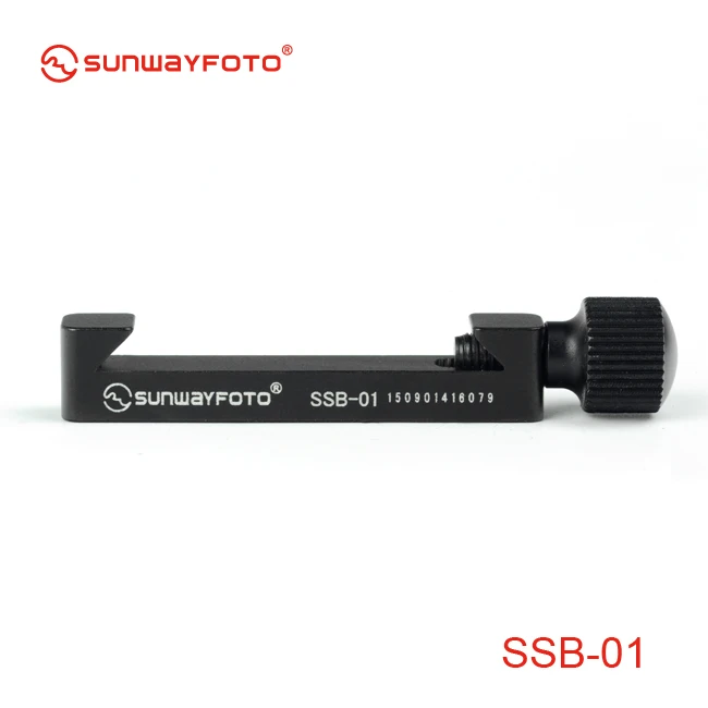 

SUNWAYFOTO Camera Tripod Accessories Index Stop Bar SSB-01 for Quick Release Plate L Plate Nodal Slide