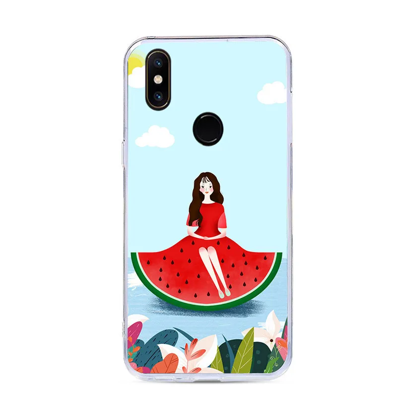 J &amp R цветочный чехол для Xiaomi Mi Mix2s Mix 2S прозрачный силиконовый Прозрачный Mix/Mix2/Mix3