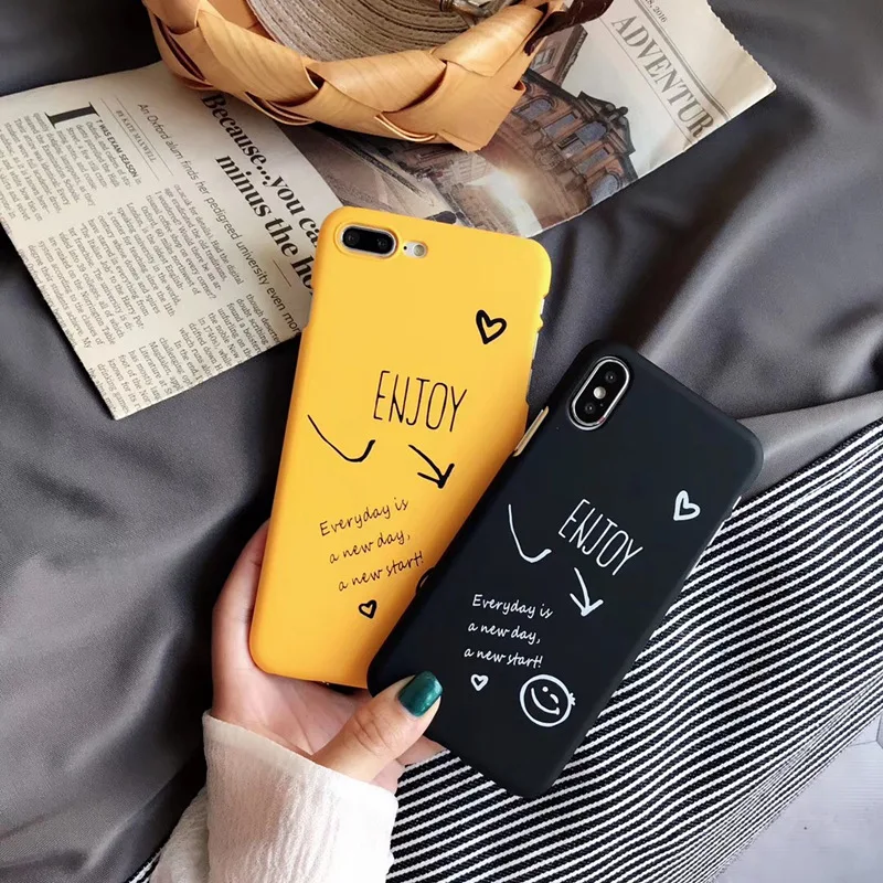 Забавный желтый жесткий чехол для телефона из поликарбоната iPhone 11 pro X XS MAX XR 6 6s 7 8