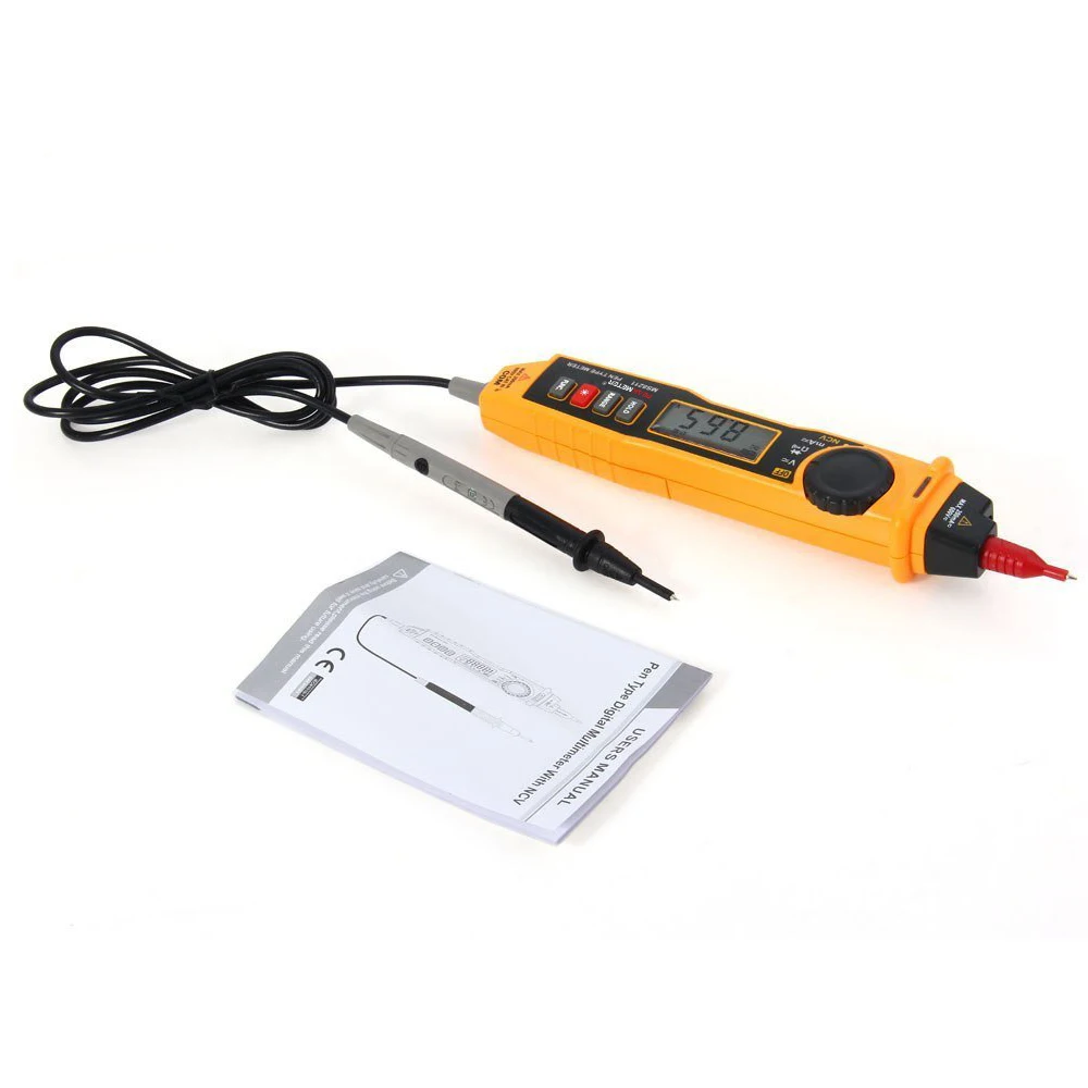 Цифровой мультиметр Peakmeter PM8211 NCV 2000 отсчетов ЖК дисплей тестер сопротивления и