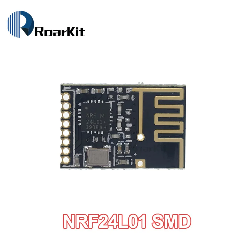 1 комплект NRF24L01+ PA+ LNA(с антенной) плата адаптера 2,4G беспроводные модули передачи данных 1100 метров на большие расстояния - Цвет: NRF24L01 SMD