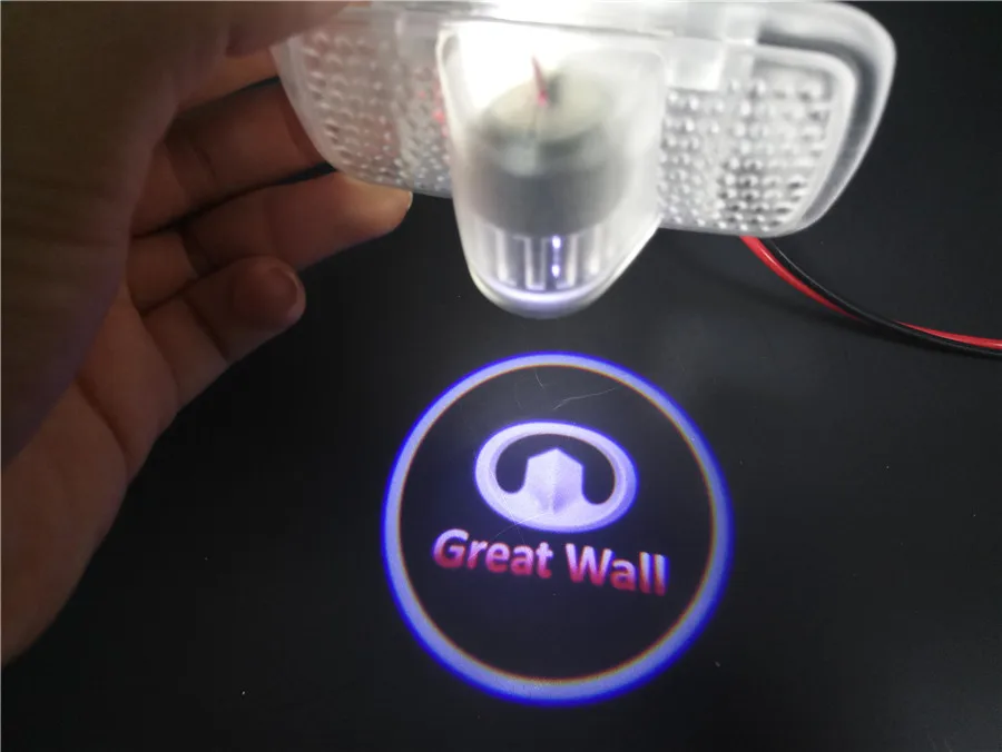 Для Great Wall Hover H5 светильник Тор с Логотипом Двери привидение тень приветственный