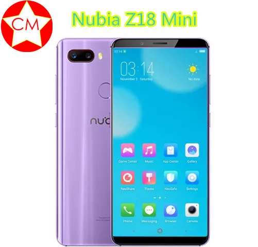 Nubia Z18 мини 6 Гб 64 Snapdragon 660 мобильный телефон Octa Core 5 7 &quot2160*1080P спереди 8.0MP двойные