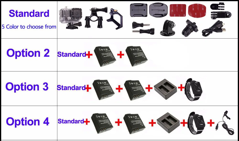 Gitup Git2P Экшн-камера 2K Спортивная DV WiFi Full HD 1,5 дюймов Novatek 96660 Cam 1080P 170 градусов Водонепроницаемая видеокамера git2 p