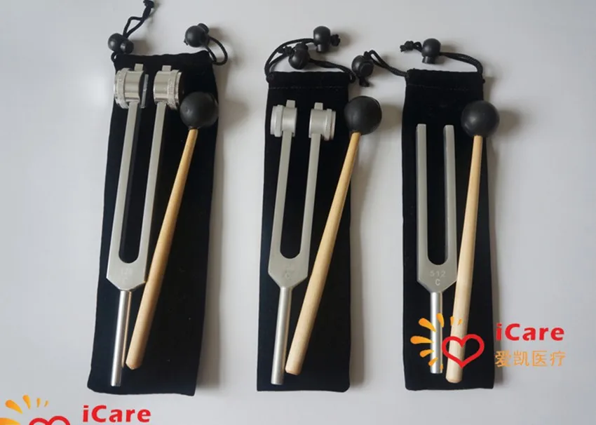 3 шт. вилка для настройки нервной системы медицинская из алюминиево магниевого