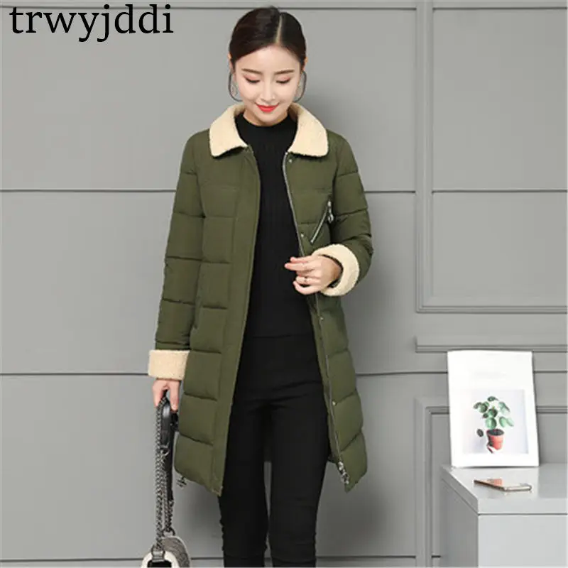 

2020 NEW Fashion Plus Size Winter Clothing Women's Coats Casual Cotton Jackets Warm Winter Parkas Outerwear A1709